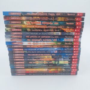 NEW I Survived Books Lot Of 21 Scholastic Lauren Tarshis